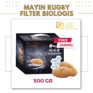 REPACK MAYIN Rugby 500gr Media Filter Biologis Rumah Bakteri Aquarium