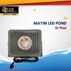 MAYIN POND LED View Lamp Lampu  Sorot Kolam Koi Koki Arwarna Predator - 50W