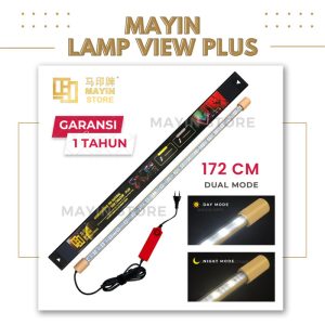 MAYIN LAMP VIEW PLUS 172cm Lampu LED celup Aquarium ikan Arowana Koki