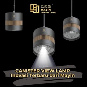 MAYIN LED Canister View Lamp Lampu Sorot Aquarium Aquascape Kolam Ikan - 60W