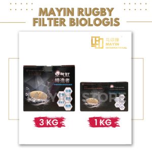 REPACK MAYIN Rugby 1000gr 1kg Media Filter Biologis Rumah Bakteri Ikan